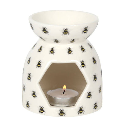 All Over Bee Print Wachsschmelzer