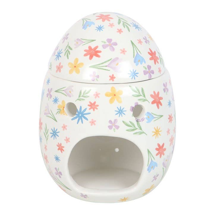 Frühlingsblumenmuster Ei-Wachsschmelzer