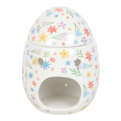 Frühlingsblumenmuster Ei-Wachsschmelzer